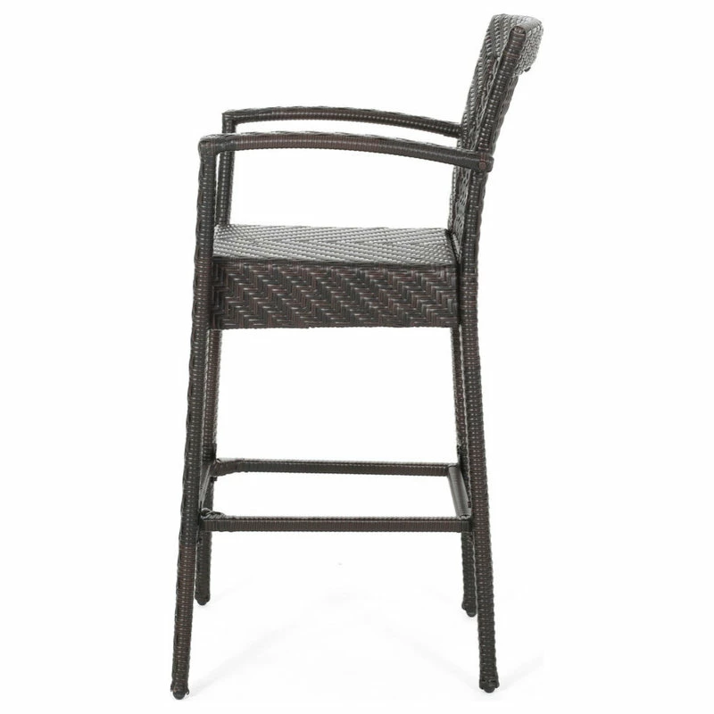 Buy โ๏ธ GDFStudio Megan Outdoor 46" Wicker Barstool, Set Of 2 ๐งจ - Image 4