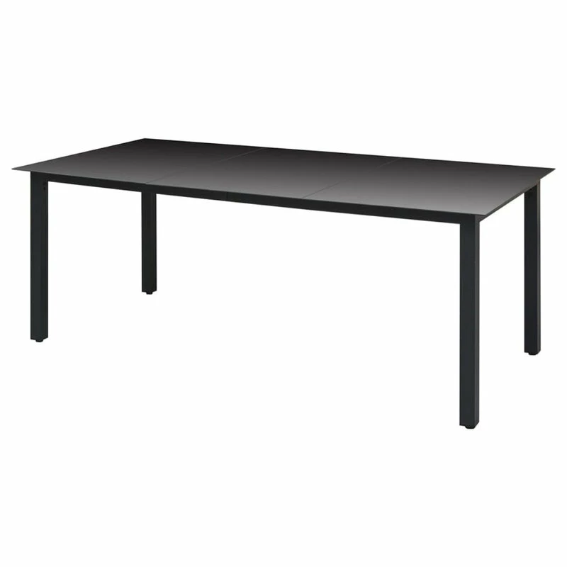 Coupon ๐ Vida XL LLC VidaXL Garden Table Black 74.8"x35.4"x29.1" Aluminium And Glass ๐ 3 Coupon ๐ Vida XL LLC VidaXL Garden Table Black 74.8"x35.4"x29.1" Aluminium And Glass ๐
