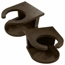 Discount ⭐ Highwood Adirondack Cup Holders, Set Of 2, Weathered Acorn 🔔