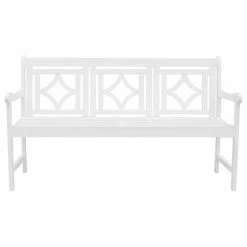 Best deal 😉 Vifah Bradley Outdoor Patio Diamond 5' Bench 😉