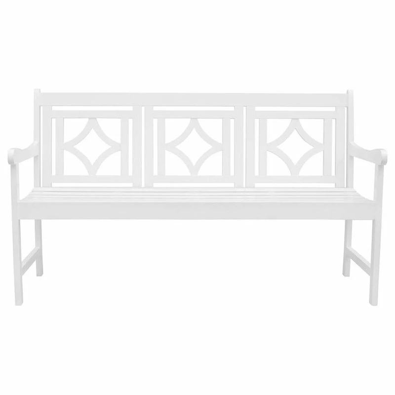 Best deal ๐ Vifah Bradley Outdoor Patio Diamond 5' Bench ๐