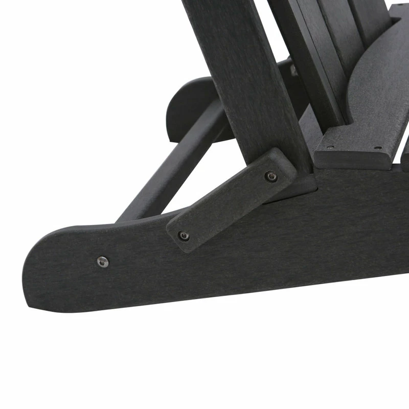 New ๐ Westin Trends-Outdoor Folding Poly Adirondack Chair (Set Of 2), Gray ๐ - Image 9