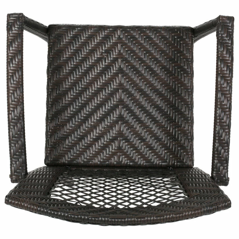 Buy โ๏ธ GDFStudio Megan Outdoor 46" Wicker Barstool, Set Of 2 ๐งจ - Image 5