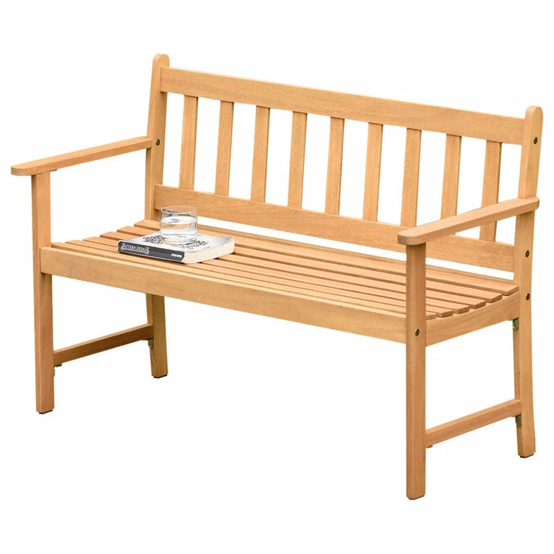 Outlet 🔔 Amazonia Tome Teak Finish Patio Bench ❤️ - Image 7