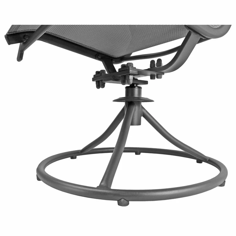 Budget 🔔 Patio Master Corporation Sienna Metal Patio Chair Swivel Rockers, Gray (Set Of 2 🛒 - Image 3