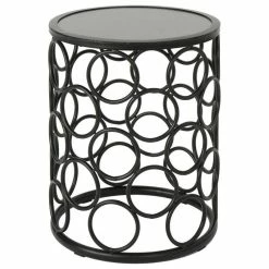 Top 10 😍 GDFStudio GDF Studio Beryl Outdoor 16" Gray Finish Ceramic Tile Side Table 💯