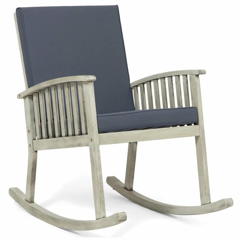 Best deal โ๏ธ GDFStudio Beulah Outdoor Acacia Wood Rocking Chair, Light Gray Finish, Dark Gray ๐ฅฐ 3 Best deal โ๏ธ GDFStudio Beulah Outdoor Acacia Wood Rocking Chair, Light Gray Finish, Dark Gray ๐ฅฐ