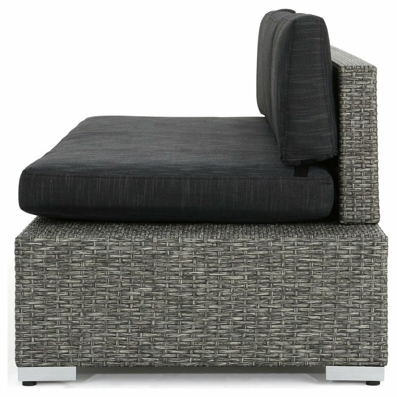 Best reviews of ๐ GDFStudio Stuart Outdoor 3 Seater Wicker Sofa, Right Sofa ๐ - Image 5