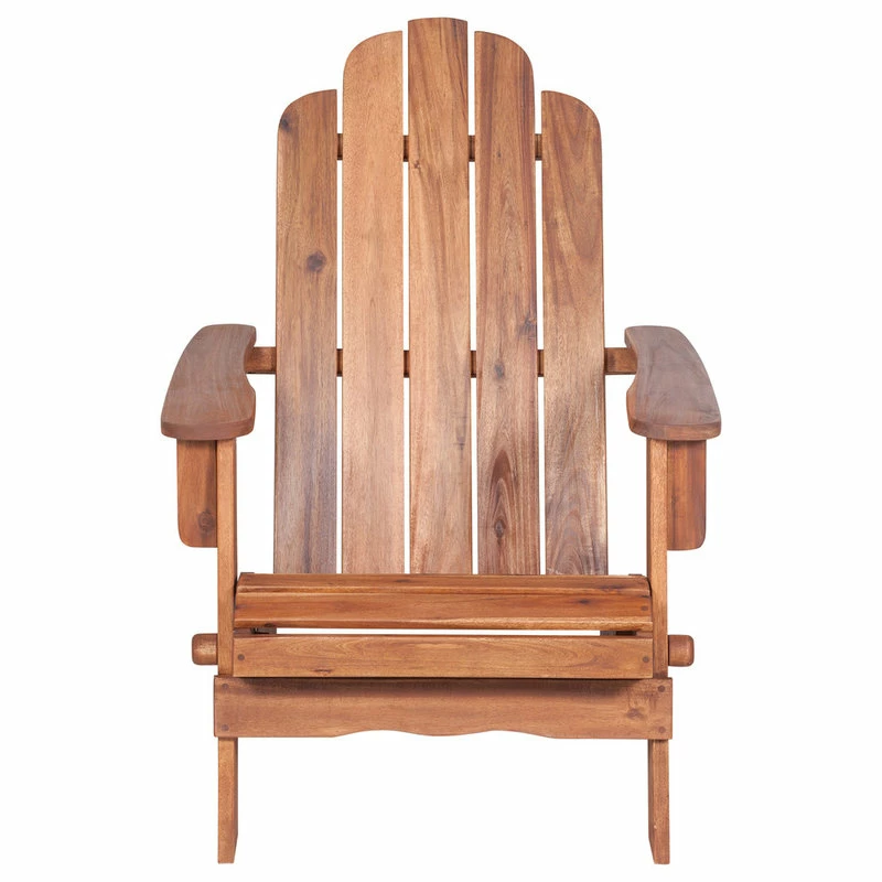 Buy ⭐ Walker Edison Acacia Adirondack Chair, Brown 👏 - Image 2