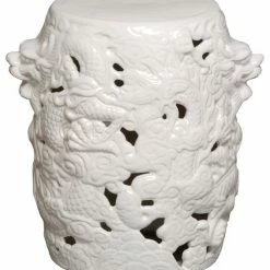 Flash Sale ✔️ EMISSARY Dragon Stool, White 🔔