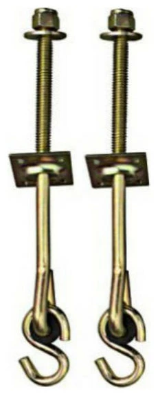 Best Sale ๐ National Mfg Co National Hardware N264-077 Machine Screw Swing Hook Kit, 2-Pack โญ