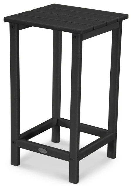 Best Sale ๐ Polywood Long Island 26" Counter Side Table, Black ๐ฅฐ